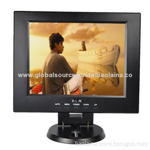 9.7-inch LCD PC Monitor for Industrial Application with 110-240V Input
